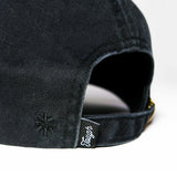 Washed Black Hat & Pins
