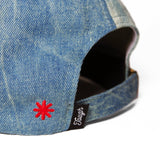Denim/Khaki Hat & Pins