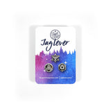 Jag Lever Sacred Geometry Pin Set