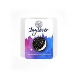 Jag Lever Waxing Moon Pin