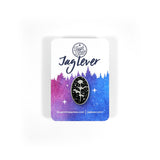 Jag Lever Celestial Rose Pin