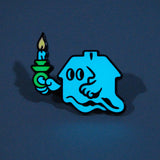 Ghost House (Blue) Pin