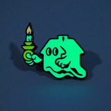 Ghost House (Green) Pin