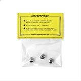 Silver Locking Pin Keepers (3-Pack)