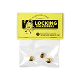 Gold Locking Pin Keepers (3-Pack)