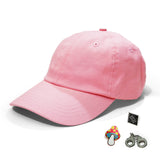 Soft Pink Hat & Pins
