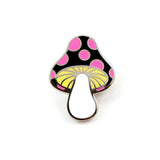 Black Magic Shroom Pin