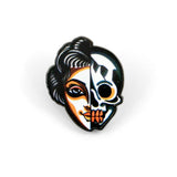 Skull/Woman Pin