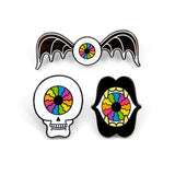 Rainbow Doom Squad Pin Set
