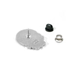 No Peace Silver Pin