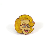 6-Eyed Girl Pin
