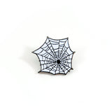 White Web Pin