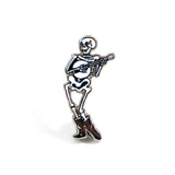 Banjo Skeleton Pin