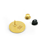 How's It Going To End? Gold Pin