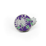 Silver Chrysanthemum Pin